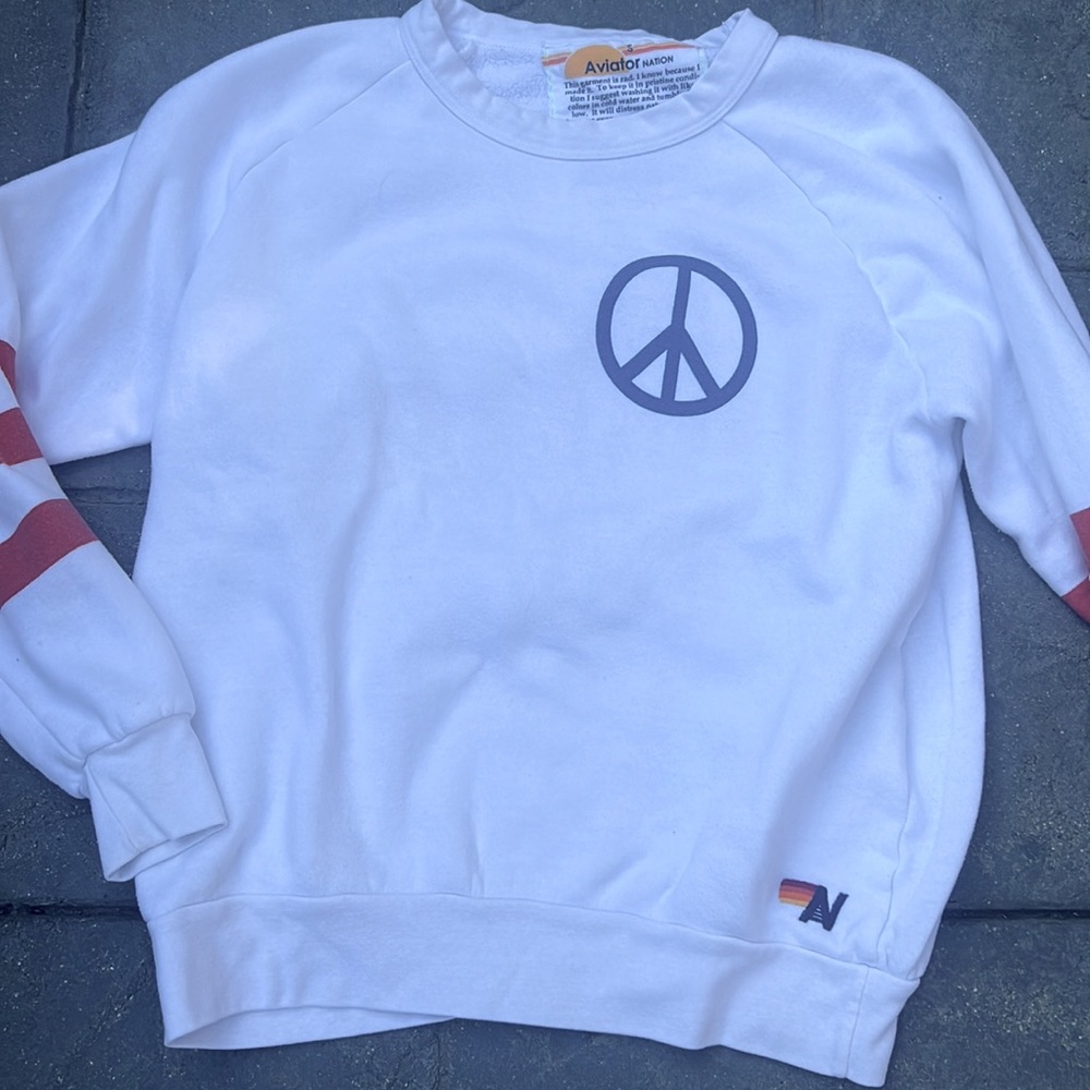 Aviator Nation pull over sweatshirt